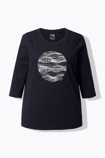 Moda za polnejše Majica 3/4 rukava plus velikost, xxl, Ulla Popken in Johann Popken (JP1880)