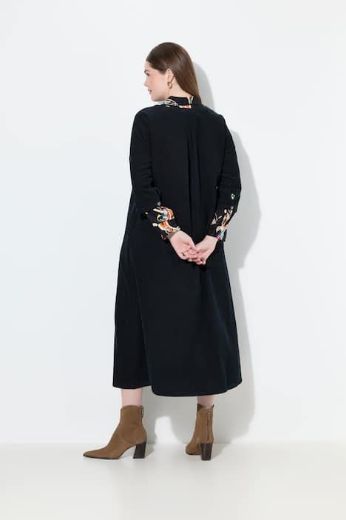 Moda za polnejše Haljina maxi 3/4 rukava plus velikost, xxl, Ulla Popken in Johann Popken (JP1880)
