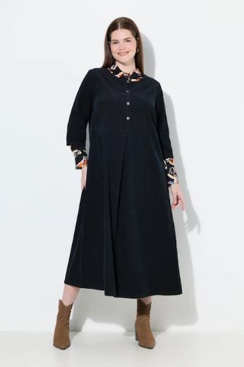 Moda za polnejše Haljina maxi 3/4 rukava plus velikost, xxl, Ulla Popken in Johann Popken (JP1880)