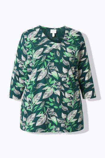 Moda za polnejše Majica 3/4 rukava plus velikost, xxl, Ulla Popken in Johann Popken (JP1880)