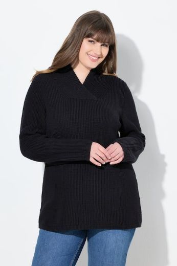 Moda za polnejše Pulover dugih rukava plus velikost, xxl, Ulla Popken in Johann Popken (JP1880)