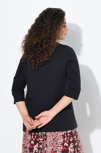 Moda za polnejše Majica 3/4 rukava plus velikost, xxl, Ulla Popken in Johann Popken (JP1880)