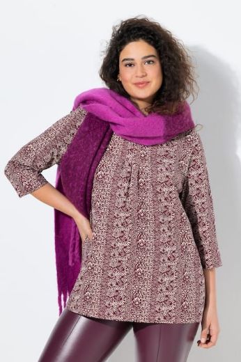 Moda za polnejše Majica 3/4 rukava A kroja plus velikost, xxl, Ulla Popken in Johann Popken (JP1880)