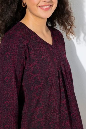 Moda za polnejše Majica 3/4 rukava A kroja plus velikost, xxl, Ulla Popken in Johann Popken (JP1880)