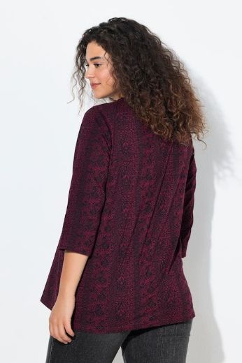Moda za polnejše Majica 3/4 rukava A kroja plus velikost, xxl, Ulla Popken in Johann Popken (JP1880)