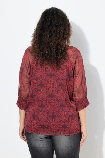 Moda za polnejše Tunika 3/4 rukava A kroja plus velikost, xxl, Ulla Popken in Johann Popken (JP1880)