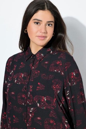 Moda za polnejše Bluza dugih rukava dužeg kroja plus velikost, xxl, Ulla Popken in Johann Popken (JP1880)