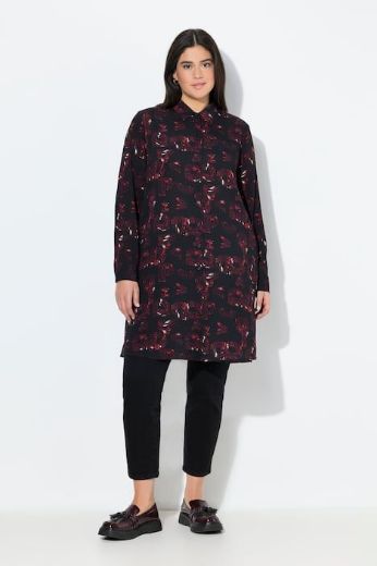 Moda za polnejše Bluza dugih rukava dužeg kroja plus velikost, xxl, Ulla Popken in Johann Popken (JP1880)