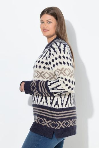 Moda za polnejše Pulover plus velikost, xxl, Ulla Popken in Johann Popken (JP1880)