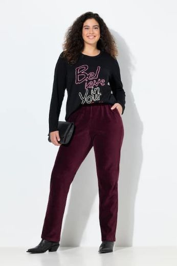 Moda za polnejše Hlače širokih ravnih nogavica plus velikost, xxl, Ulla Popken in Johann Popken (JP1880)
