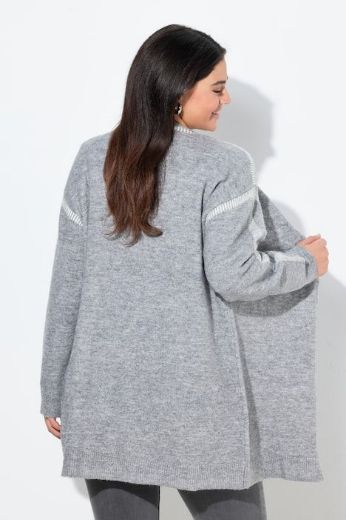 Moda za polnejše Kardigan dugih rukava dužeg kroja plus velikost, xxl, Ulla Popken in Johann Popken (JP1880)