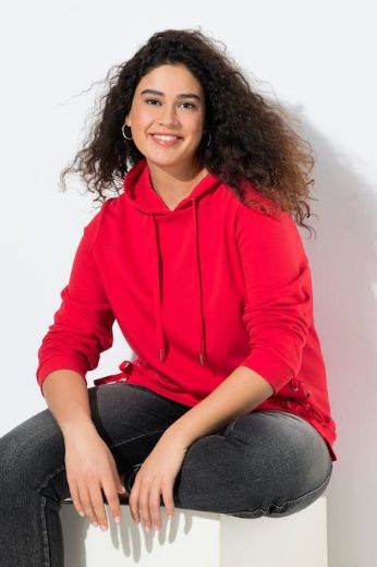 Moda za polnejše Majica dugih rukava s kapuljačom plus velikost, xxl, Ulla Popken in Johann Popken (JP1880)