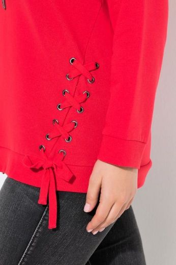 Moda za polnejše Majica dugih rukava s kapuljačom plus velikost, xxl, Ulla Popken in Johann Popken (JP1880)