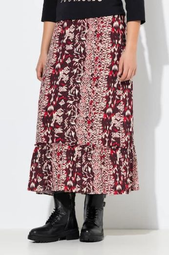 Moda za polnejše Suknja maxi A kroja plus velikost, xxl, Ulla Popken in Johann Popken (JP1880)