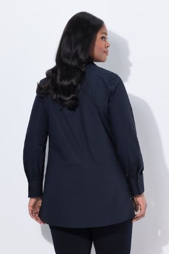Moda za polnejše Bluza elegantna dugih rukava A kroja plus velikost, xxl, Ulla Popken in Johann Popken (JP1880)