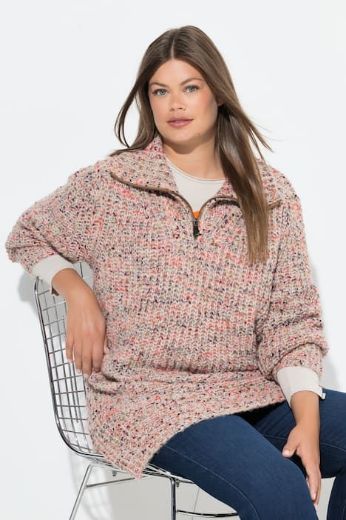 Moda za polnejše Pulover dugih rukava plus velikost, xxl, Ulla Popken in Johann Popken (JP1880)