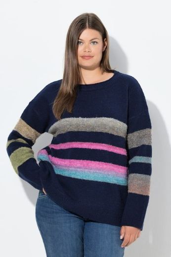 Moda za polnejše Pulover dugih rukava plus velikost, xxl, Ulla Popken in Johann Popken (JP1880)