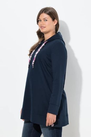 Moda za polnejše Majica dugih rukava s kapuljačom plus velikost, xxl, Ulla Popken in Johann Popken (JP1880)