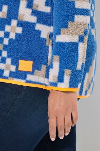 Moda za polnejše Majica dugih rukava od flisa plus velikost, xxl, Ulla Popken in Johann Popken (JP1880)