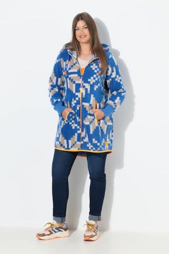 Moda za polnejše Majica dugih rukava s patentnim zatvaračem i kapuljačom plus velikost, xxl, Ulla Popken in Johann Popken (JP1880)