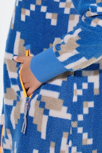 Moda za polnejše Majica dugih rukava s patentnim zatvaračem i kapuljačom plus velikost, xxl, Ulla Popken in Johann Popken (JP1880)