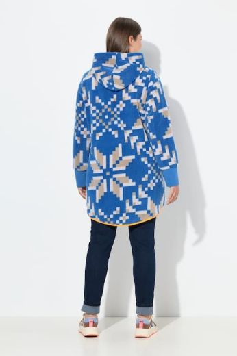 Moda za polnejše Majica dugih rukava s patentnim zatvaračem i kapuljačom plus velikost, xxl, Ulla Popken in Johann Popken (JP1880)