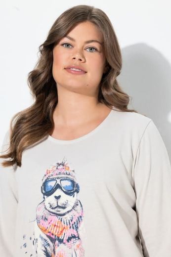 Moda za polnejše Majica dugih rukava plus velikost, xxl, Ulla Popken in Johann Popken (JP1880)