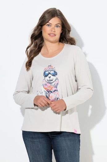 Moda za polnejše Majica dugih rukava plus velikost, xxl, Ulla Popken in Johann Popken (JP1880)