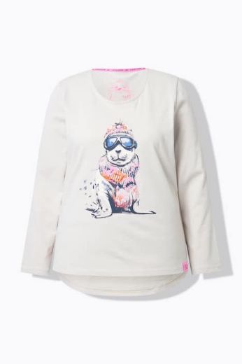 Moda za polnejše Majica dugih rukava plus velikost, xxl, Ulla Popken in Johann Popken (JP1880)