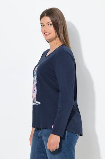 Moda za polnejše Majica dugih rukava plus velikost, xxl, Ulla Popken in Johann Popken (JP1880)