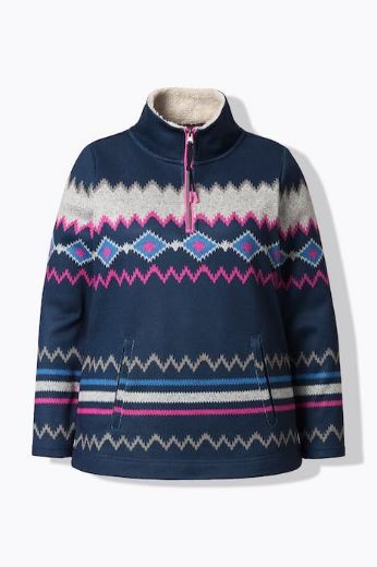 Moda za polnejše Majica dugih rukava plus velikost, xxl, Ulla Popken in Johann Popken (JP1880)