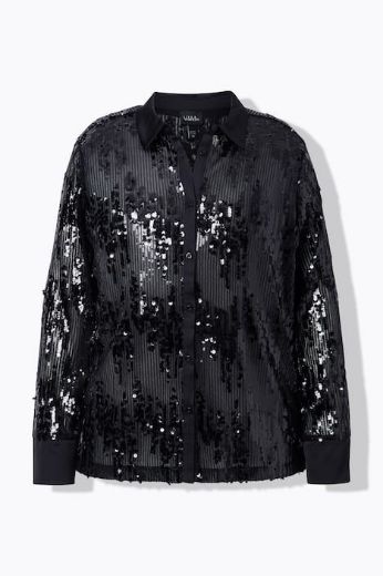 Moda za polnejše Bluza svečana dugih rukava plus velikost, xxl, Ulla Popken in Johann Popken (JP1880)
