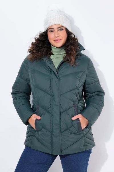 Slika Jakna prošivena s kapuljačom