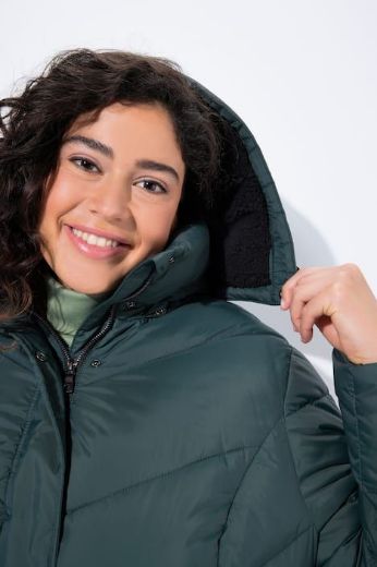 Moda za polnejše Jakna prošivena s kapuljačom plus velikost, xxl, Ulla Popken in Johann Popken (JP1880)