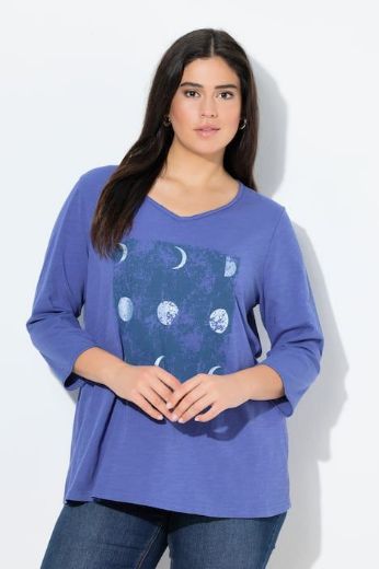 Moda za polnejše Majica 3/4 rukava plus velikost, xxl, Ulla Popken in Johann Popken (JP1880)