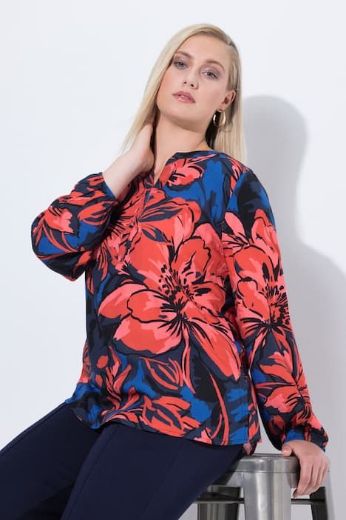 Moda za polnejše Tunika dugih rukava A kroja plus velikost, xxl, Ulla Popken in Johann Popken (JP1880)