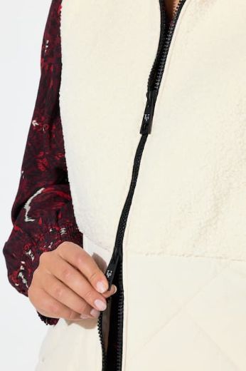 Moda za polnejše Prsluk dužeg kroja od flisa plus velikost, xxl, Ulla Popken in Johann Popken (JP1880)