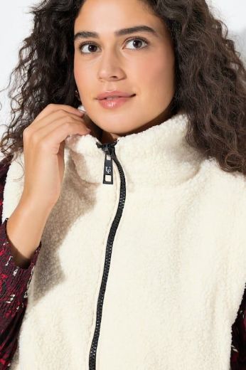Moda za polnejše Prsluk dužeg kroja od flisa plus velikost, xxl, Ulla Popken in Johann Popken (JP1880)