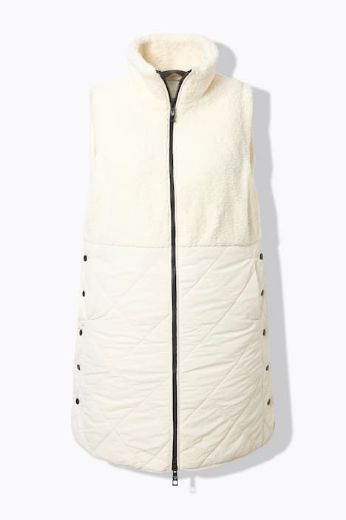 Moda za polnejše Prsluk dužeg kroja od flisa plus velikost, xxl, Ulla Popken in Johann Popken (JP1880)