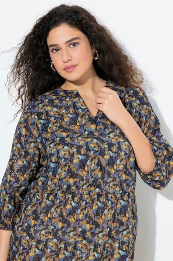 Moda za polnejše Haljina 3/4 rukava plus velikost, xxl, Ulla Popken in Johann Popken (JP1880)