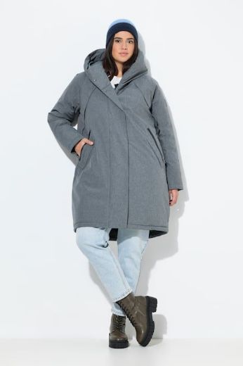 Moda za polnejše Jakna funcionalna s kapuljačom plus velikost, xxl, Ulla Popken in Johann Popken (JP1880)