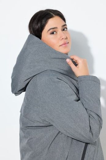 Moda za polnejše Jakna funcionalna s kapuljačom plus velikost, xxl, Ulla Popken in Johann Popken (JP1880)