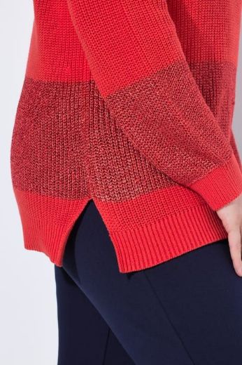 Moda za polnejše Pulover dugih rukava plus velikost, xxl, Ulla Popken in Johann Popken (JP1880)