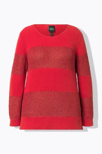 Moda za polnejše Pulover dugih rukava plus velikost, xxl, Ulla Popken in Johann Popken (JP1880)