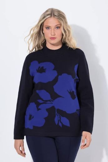 Moda za polnejše Pulover dugih rukava plus velikost, xxl, Ulla Popken in Johann Popken (JP1880)