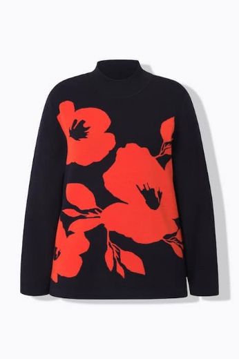 Moda za polnejše Pulover dugih rukava plus velikost, xxl, Ulla Popken in Johann Popken (JP1880)