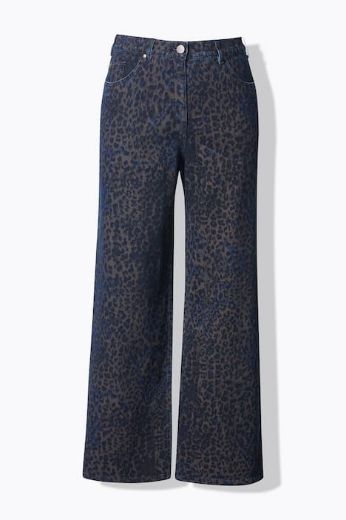 Moda za polnejše Traperice širokih nogavica plus velikost, xxl, Ulla Popken in Johann Popken (JP1880)