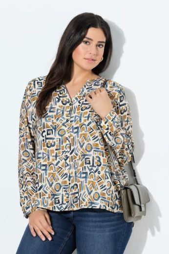 Moda za polnejše Bluza dugih rukava plus velikost, xxl, Ulla Popken in Johann Popken (JP1880)