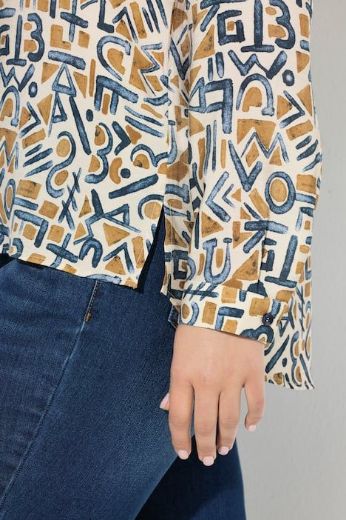 Moda za polnejše Bluza dugih rukava plus velikost, xxl, Ulla Popken in Johann Popken (JP1880)