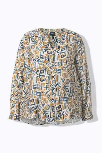 Moda za polnejše Bluza dugih rukava plus velikost, xxl, Ulla Popken in Johann Popken (JP1880)